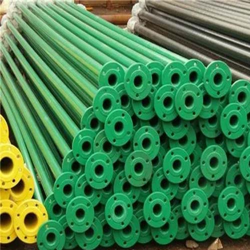 内江涂塑钢管施工案例